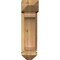 Ekena Millwork Legacy Arts and Crafts Rough Sawn Bracket w/ Offset Brace, Western Red Cedar, 6"W x 14"D x 22"H BKT0604X14X22LEC03RWR - alternate 4